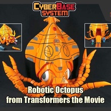robotic octopus transformers movie 3d print model - Mito3D