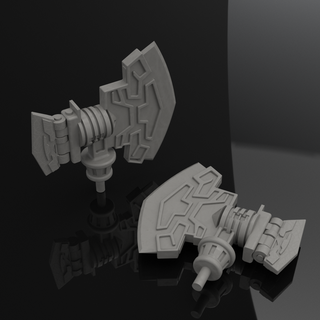 roboto big axe - masters universe motu he-man evil horde filmation shera origins 3d print model - Mito3D