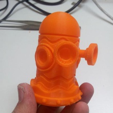 robotoy project 1 head 01 game harnelbe mammakinna plaything gadget 3d print model - Mito3D
