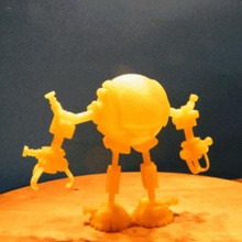 robox Spiel Roboter artikuliert playmobil Lagerung 3d print model - Mito3D