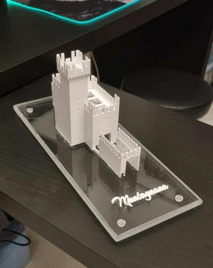 rocca degli alberi 3D print model - Mito3D
