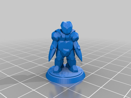 rock folk pesado tierra elemental 28mm d pionero buscador estrellas 3d impresión 3d print model - Mito3D