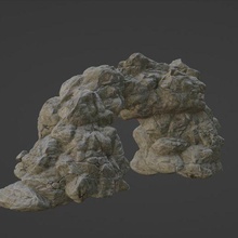 Rocha arco pedras arte jogos 3d print model - Mito3D