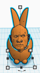 Kaya tavşan 3d print model - Mito3D
