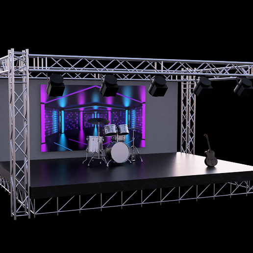 Roche concert étape 3D print model - Mito3D