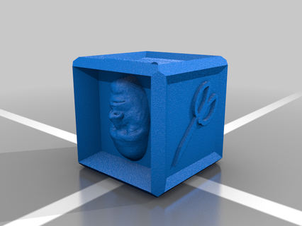 Kaya kağıt makas ölmek zar 3d print model - Mito3D