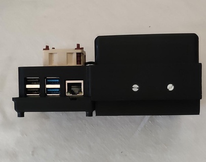 rock pi 4 c+ caja geekpi gpio extensión friki boitier 3d print model - Mito3D