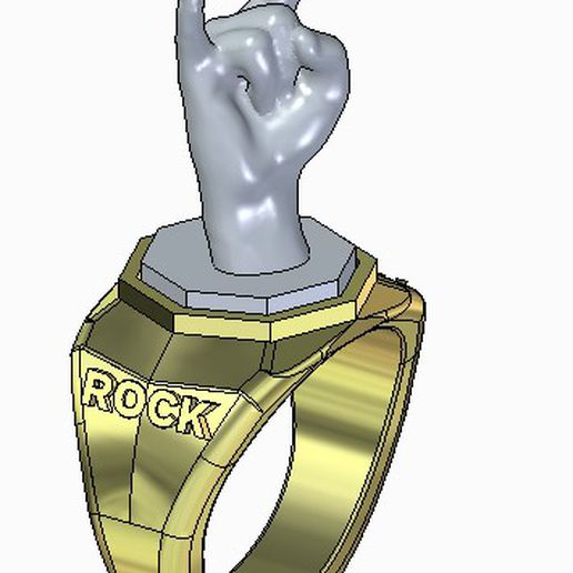 roccia squillare 3D print model - Mito3D