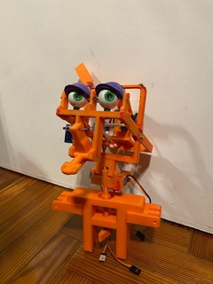 feu roche explosion tête torse mech robots animatronique rae 3d print model - Mito3D