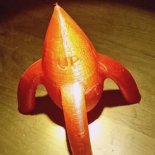 rocket game play 3d print model - Mito3D