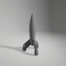 el cohete varios juguete 3d print model - Mito3D