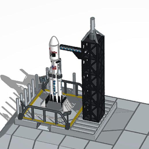 cohete arquitectura 3D print model - Mito3D