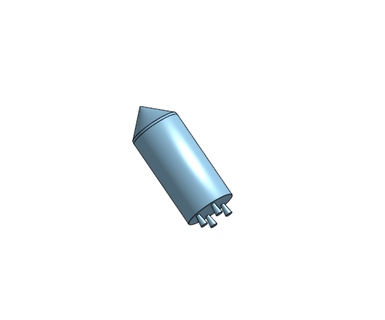 fusée jouet 3d print model - Mito3D