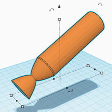 rocket candy verschiedene gaston 3d print model - Mito3D