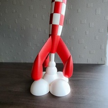 cohete nube 3d print model - Mito3D