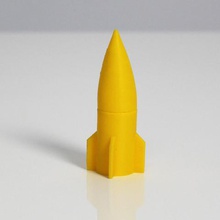 roket kap gadget sigorta jaune zortrax 3d imprimante z-abs m200 rceptacle 3d print model - Mito3D