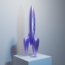 rocket design 3d print model - Mito3D