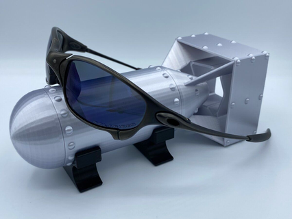 rocket glasses stand 3d print model - Mito3D