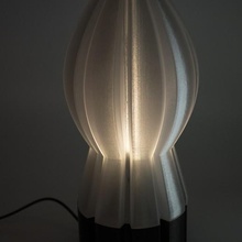 razzo lampada luce lightbox notte casa decorazione deco faro serie gabbia led interni design candela 3d print model - Mito3D
