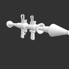lançador de foguetes fortnite jogo jogar legal rpg arma 3d print model - Mito3D