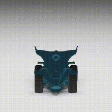 razzo lega dopo shock gioco rocketleague macchina ruota Giochi 3d print model - Mito3D