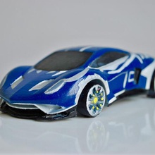 foguete liga endo jogo carro 3d print model - Mito3D