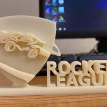 razzo lega logo gioco rocketleague 3d print model - Mito3D