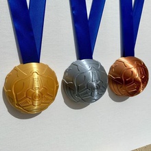 rocket league medallion jewelry trophy esports soccer 3d print model - Mito3D