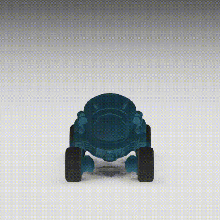 foguete liga escaravelho jogos carro roda 3d print model - Mito3D