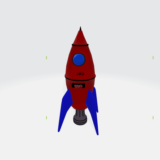 cohete modelo 3D print model - Mito3D