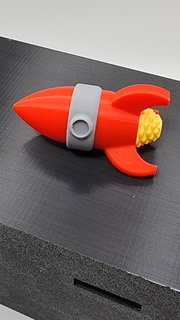 rocket ship - sand play Game 3dprinted rocketship space spacecraft nasa spaceship model figurine toy decor office home display science astronomy stem education gift collectible futuristic 3d print model - Mito3D