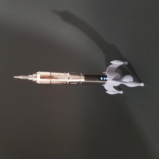 rocket ship stand holder screwdriver desk organiser tidy 3d print model - Mito3D
