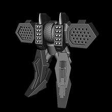 roket sürü weasel mech oyun 6mm Battletech epic40k epik ölçek Mecha füzeler robotech roketler tech gelincik teknolojisi oyuncak Aksesuarlar 3d print model - Mito3D