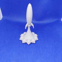 cohete de despegue art la nave espacial naves espaciales modelos 3d print model - Mito3D