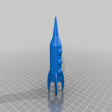 rocket tinkercad game eunny madewithtinkercad toy 3d print model - Mito3D
