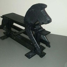 balanceo caballo 3d print model - Mito3D
