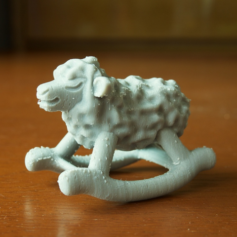 rocking sheep game 3D print model - Mito3D