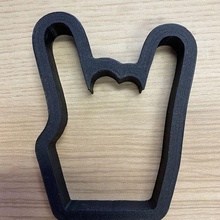 rockon cookie cutter tool 4in 3d print model - Mito3D