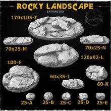 rocky landscape 3d print model - Mito3D