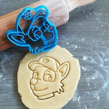 rocky paw patrol cookie cutter baking dough shape kitchen bake cookies speculoos 3d print model - Mito3D