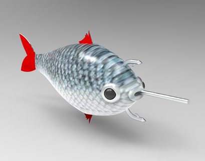 rod fishing balık cezbetmek Balık tutma kaşık Minnow Ayarlamak trol Toplamak yem cazibe bakır yüzsüz pirinç krank yemi yüzme yaşlı eğirme kamış bas 3d print model - Mito3D