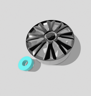 roda citroen c4 1 18 24 25 rim rims wheel wheels diecast autoart kyoscho pallas 3d print model - Mito3D
