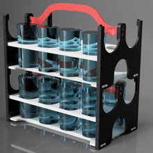 rodam pills bottle rack tools 3d print model - Mito3D