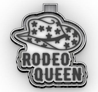 rodeo queen - freshie mold silicone box 3d model molding mould stl make manufacture molds boxes 3d print model - Mito3D