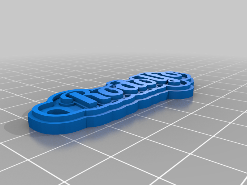 rodolfo customized keychains 3D print model - Mito3D