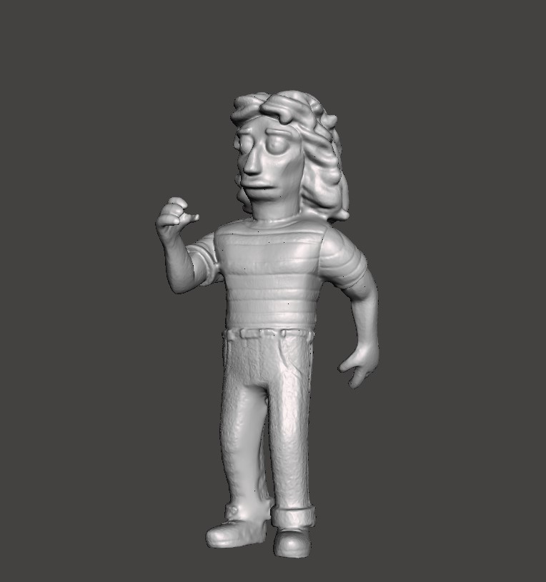 roger daltrey simpsons 3dcartoons oyun bart homer maggie lisa barney bartman los otto kaya 3D print model - Mito3D