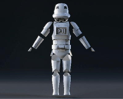 canaglia Stormtrooper armatura 3d Stampa File 3d print model - Mito3D