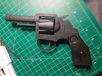 rohm rg-14 replica non-firing historical prop revolver 3d print model - Mito3D