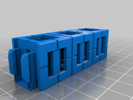 rokenbok 3l faisceau prend fin personnalisé ingénierie 3d print model - Mito3D