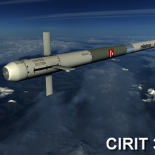 roketsan diarrhée 3 missile militaire arme tomahawk explosif navire marin balistique icbm sidewinder 3d print model - Mito3D